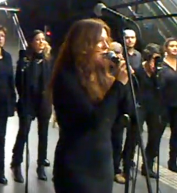 Sandra Calisto video tren historico tmb